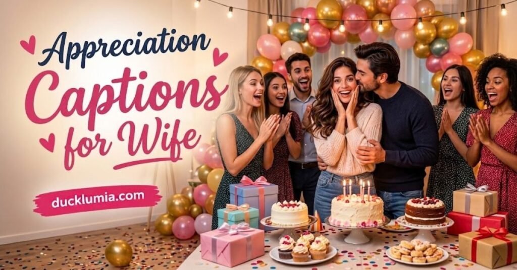 Appreciation Captions for Wife
