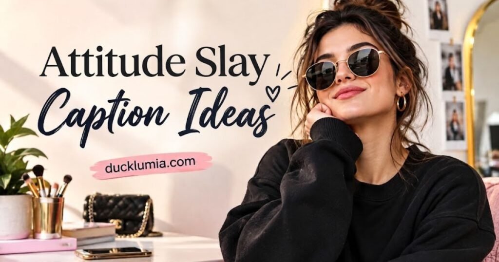Attitude Slay Caption Ideas