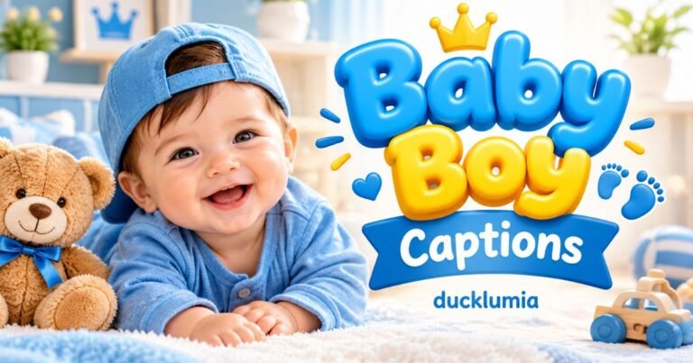 Baby Boy Captions