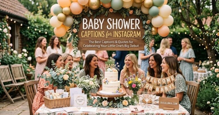 Baby Shower Captions for Instagram