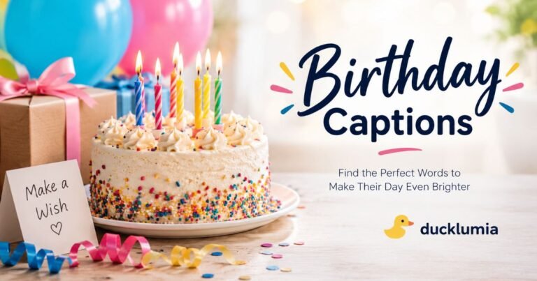 Birthday Captions