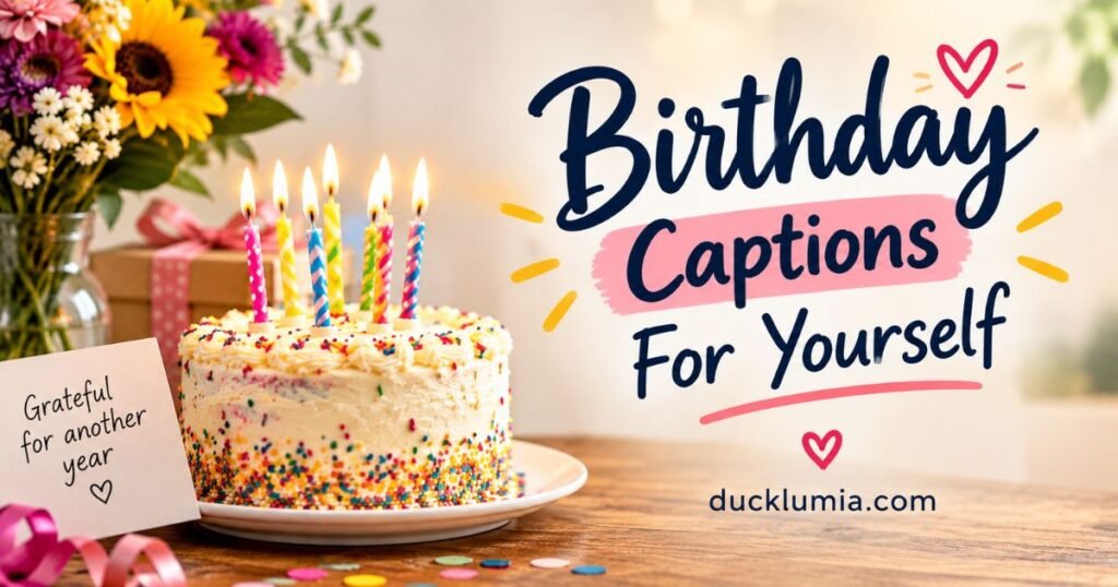 Birthday Captions For Yourself