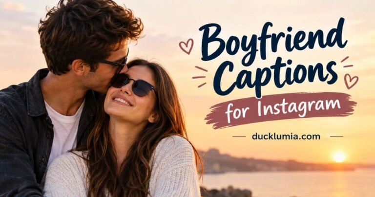 Boyfriend Captions for Instagram