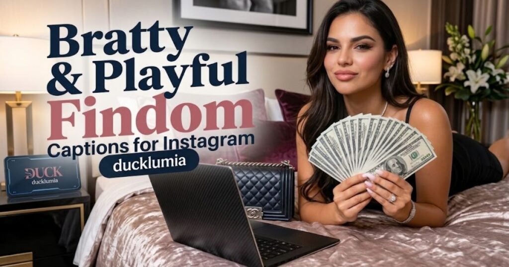 Bratty & Playful Findom Captions for Instagram