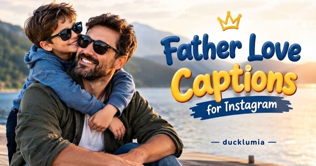 Captions for Father Love