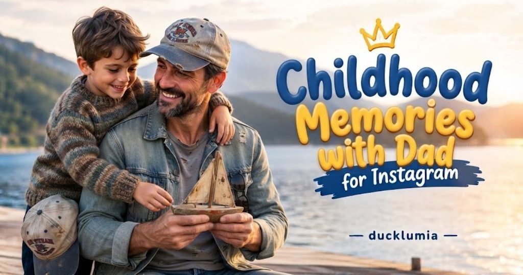 Childhood Memories with Dad