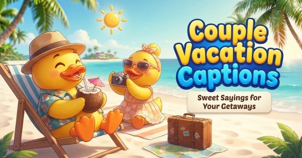 Couple Vacation Captions