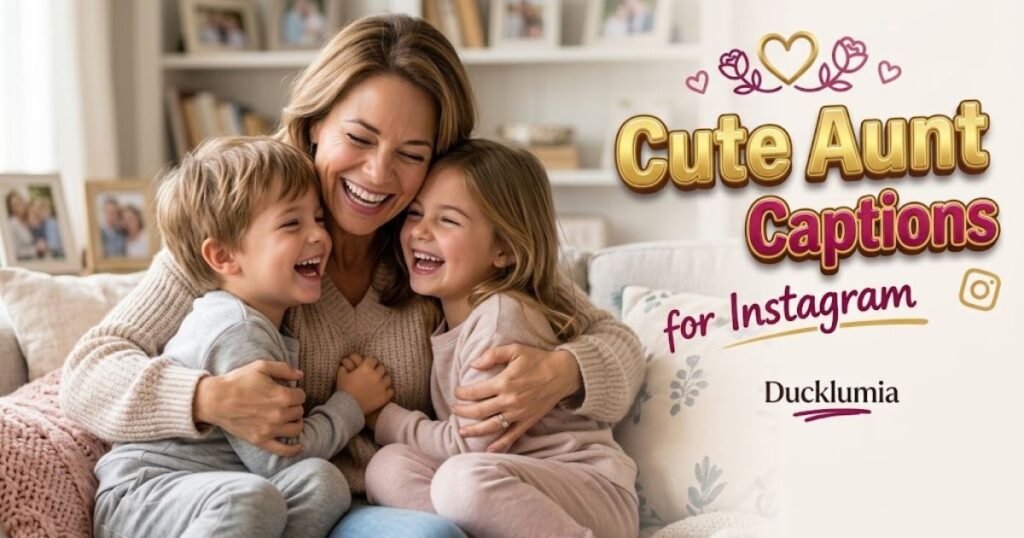 Cute Aunt Moments Captions