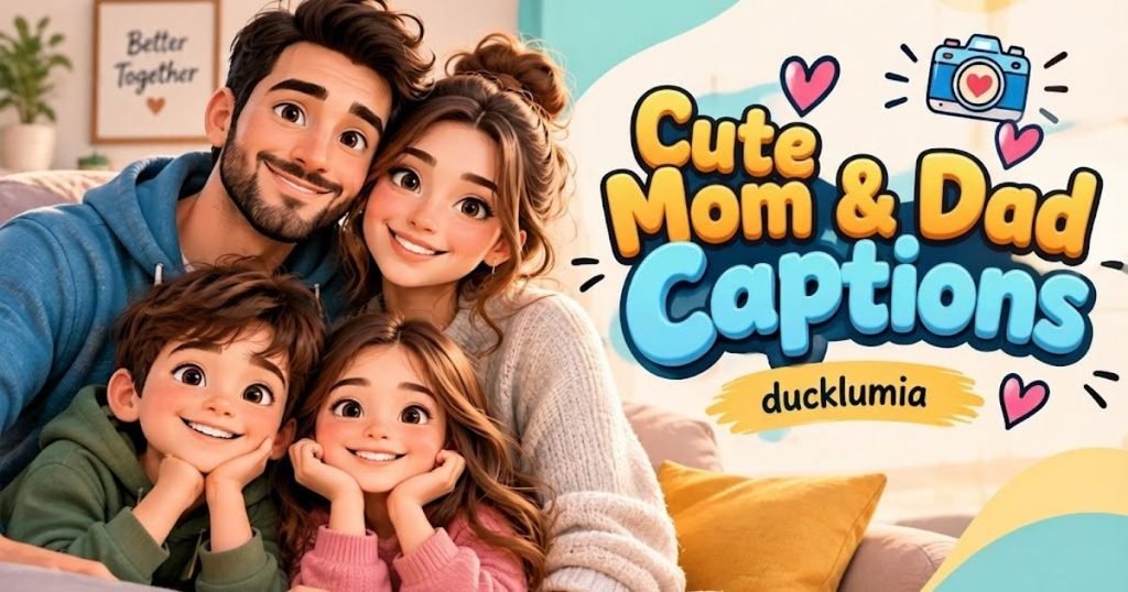 Cute Mom and Dad Captions