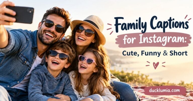 Family Captions for Instagram