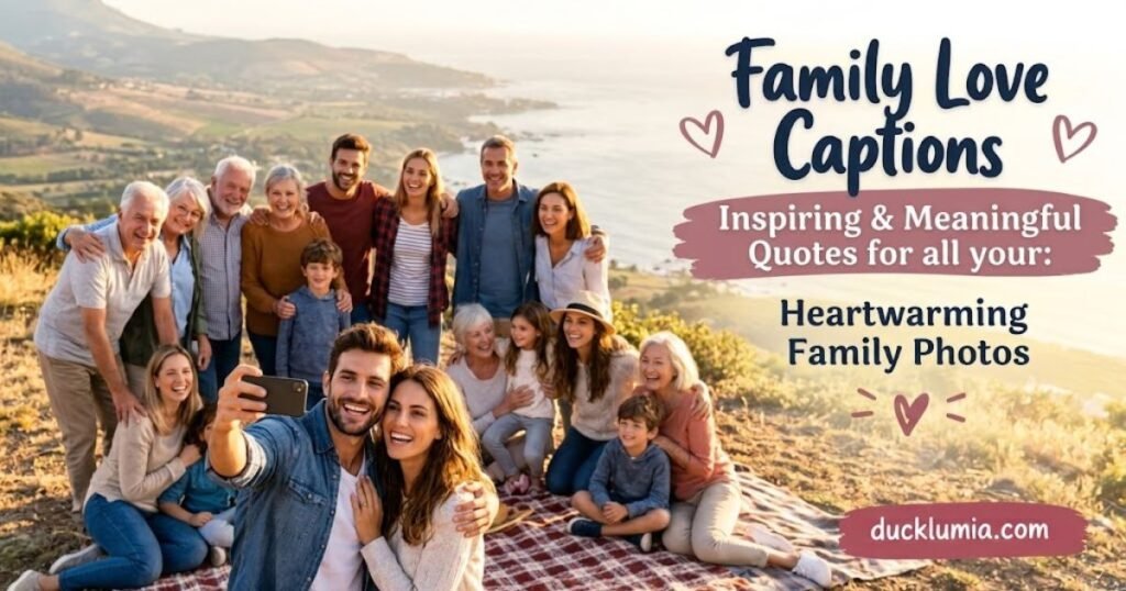 Family Love Captions