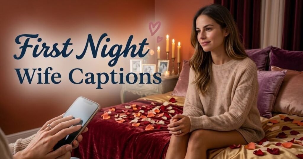 First Night Wife Captions