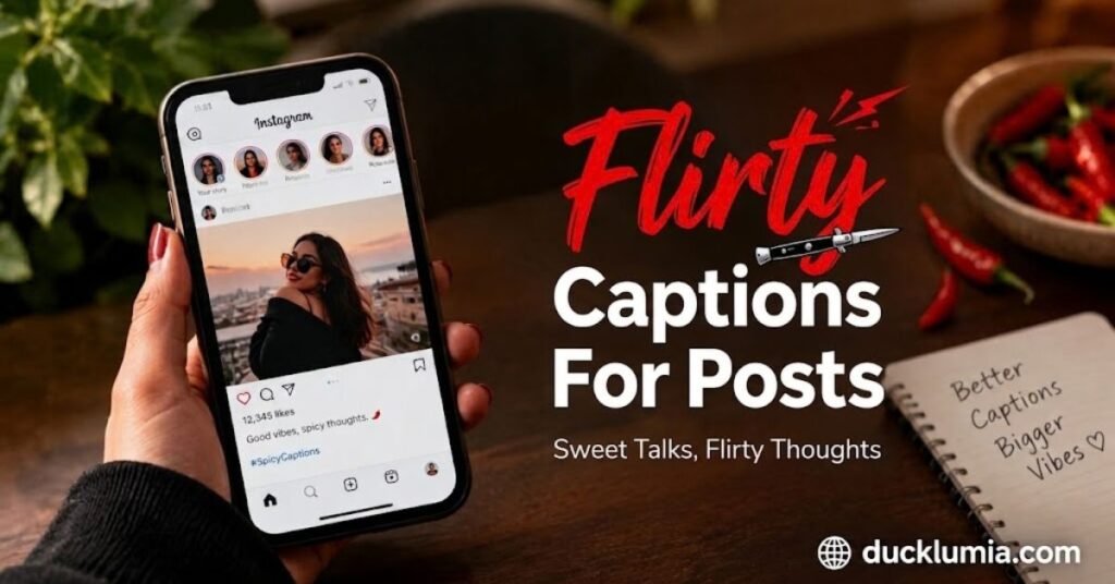 Flirty Captions For Posts