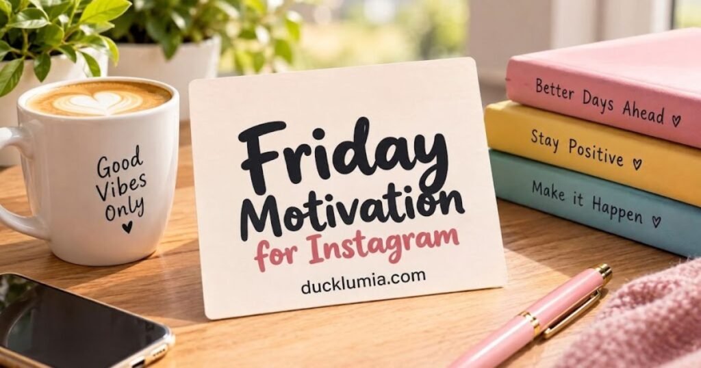 Friday Motivation Captions for Instagram
