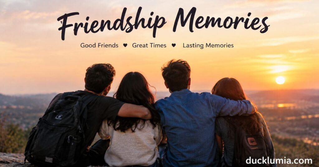 Friendship Memories Captions