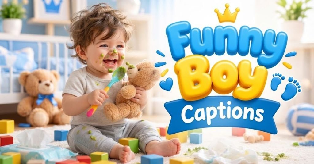 Funny Baby Boy Captions