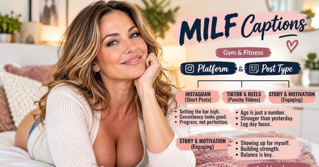 Gym & Fitness MILF Captions