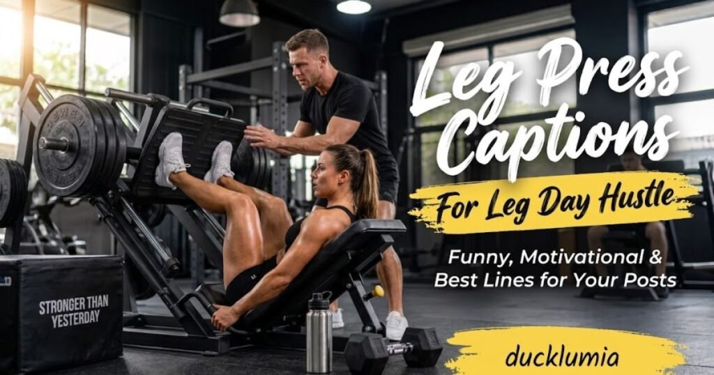 Leg Press Captions