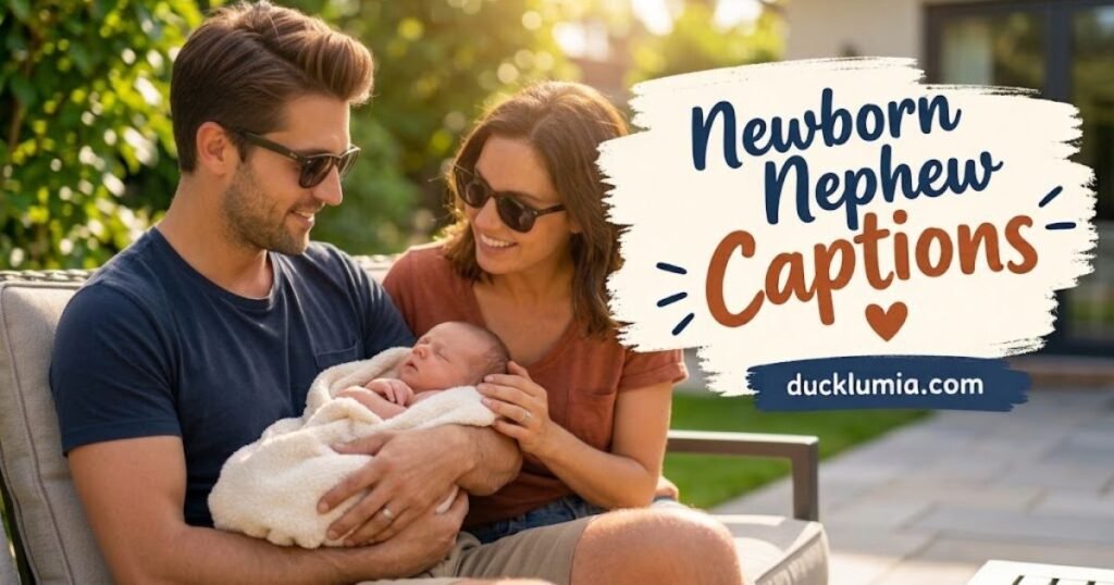 Newborn Nephew Captions