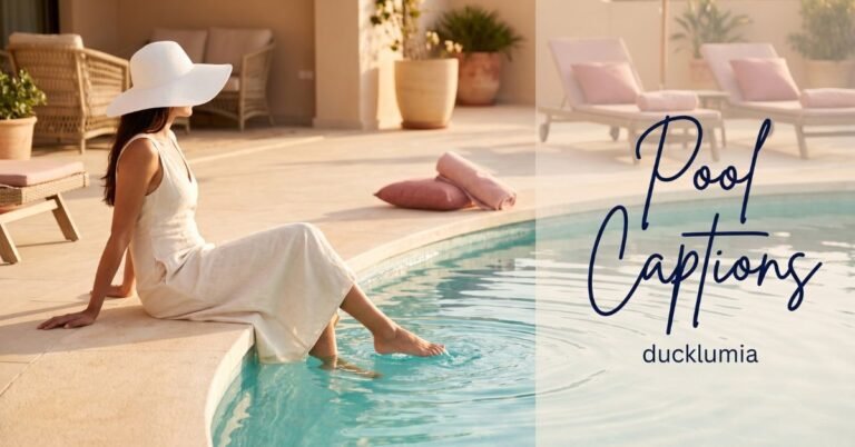 Pool Captions for Instagram
