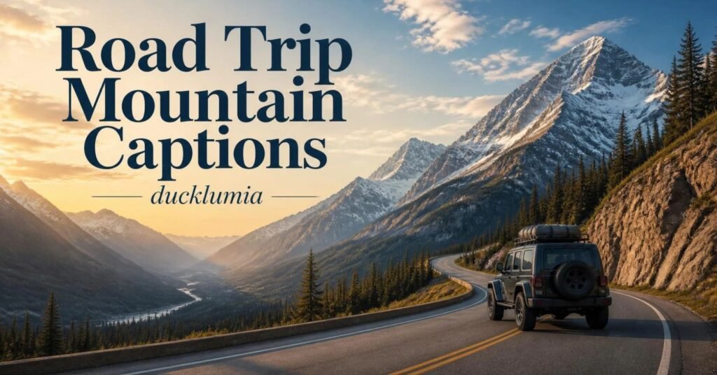 Road Trip Mountain Captions