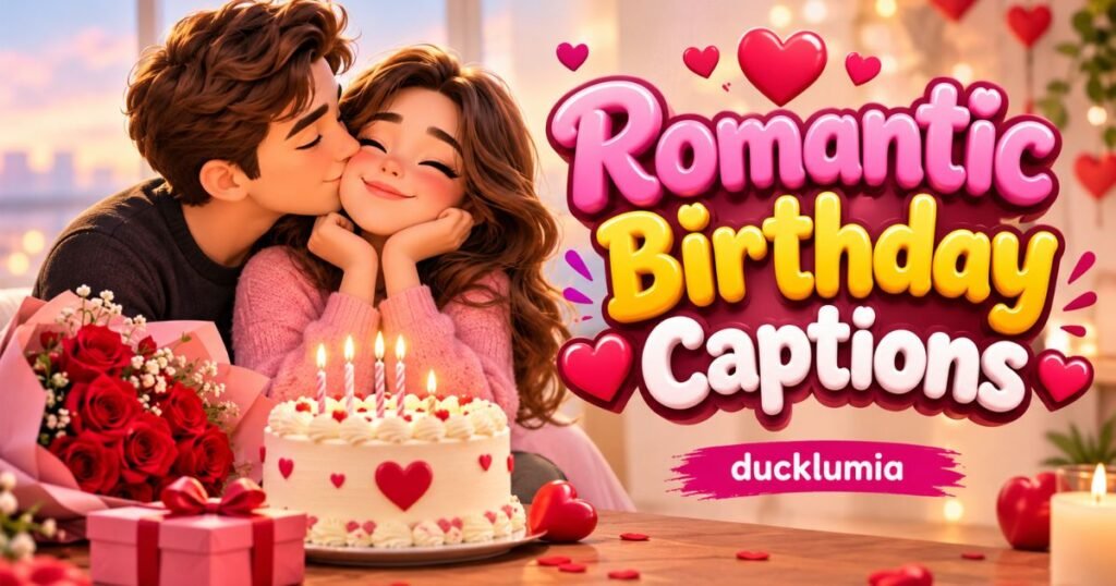 Romantic Birthday Captions