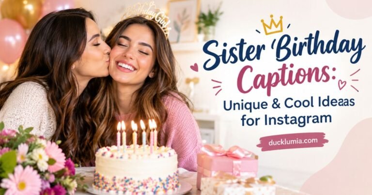 Sister Birthday Captions