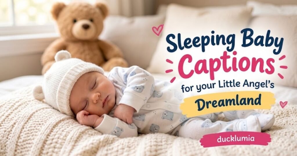 Sleeping Baby Captions
