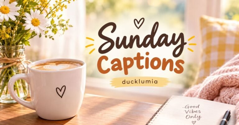 Sunday Captions