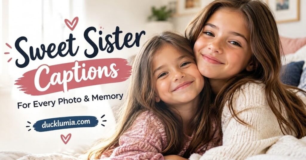 Sweet Sister Captions