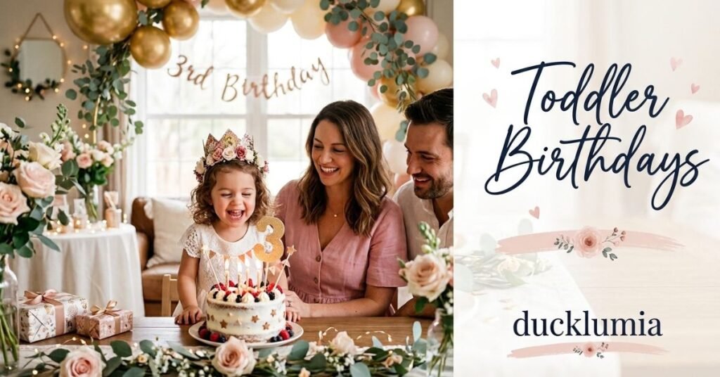 Toddler Birthdays