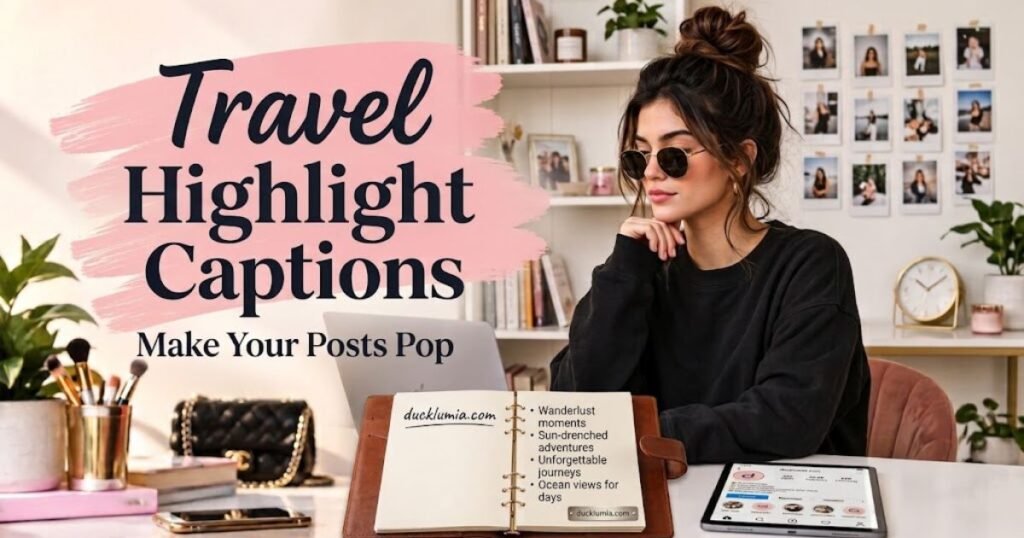 Travel Highlight Captions