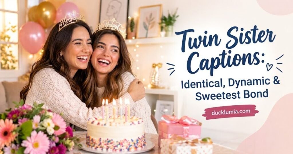 Twin Sister Captions