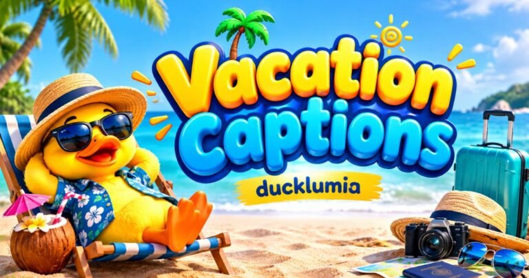Vacation Captions