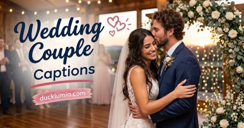 Wedding Couple Captions