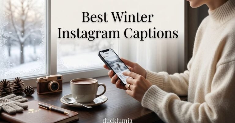 Best Winter Instagram Captions