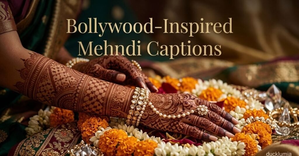 Bollywood-Inspired Mehndi Captions