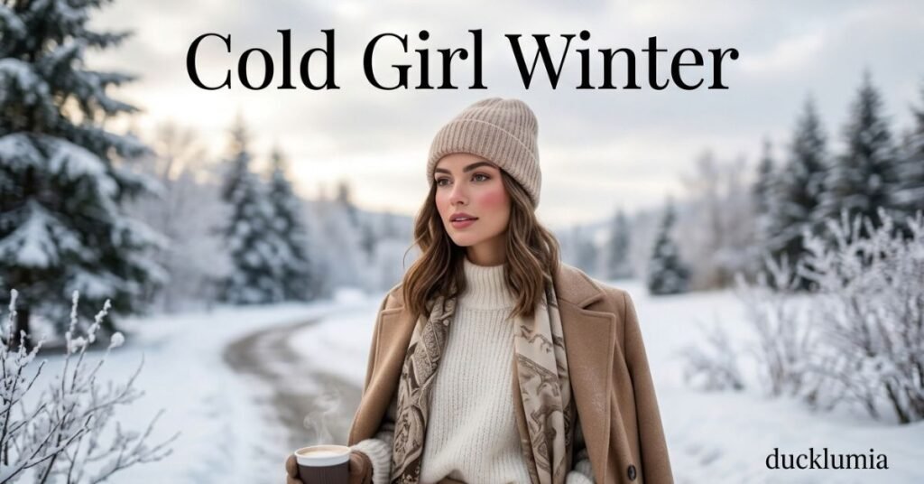 Cold Girl Winter
