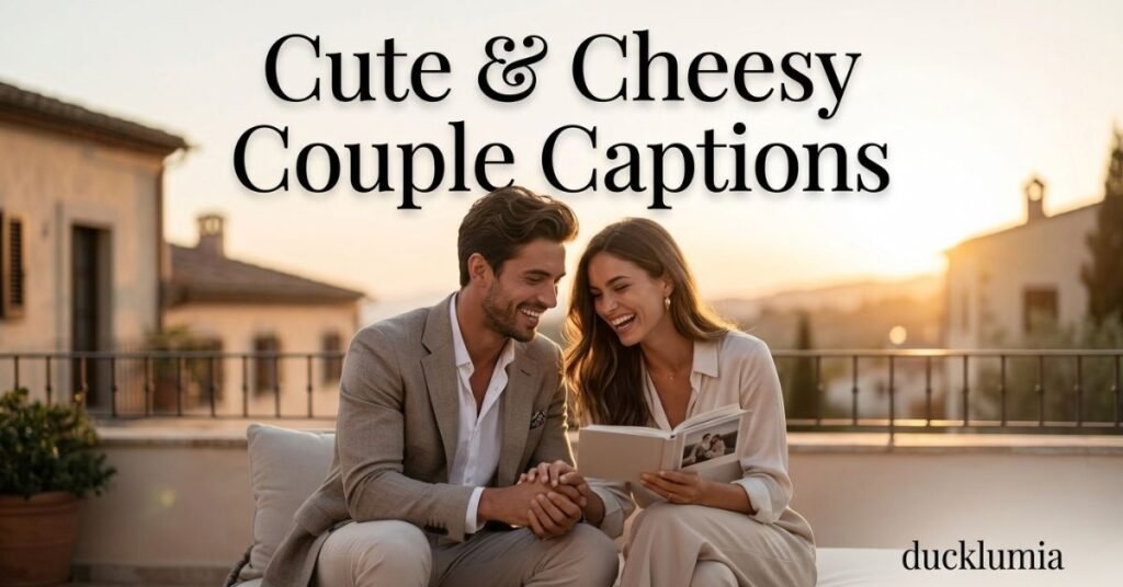 Cute & Cheesy Couple Captions