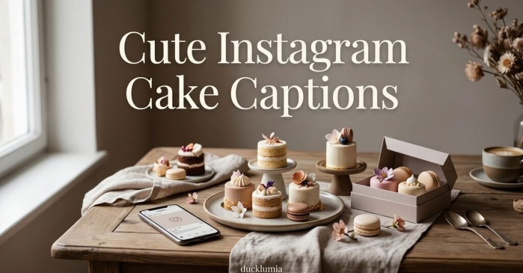 Cute Instagram Cake Captions