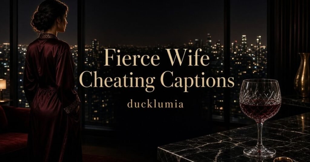 Fierce Wife Cheating Captions