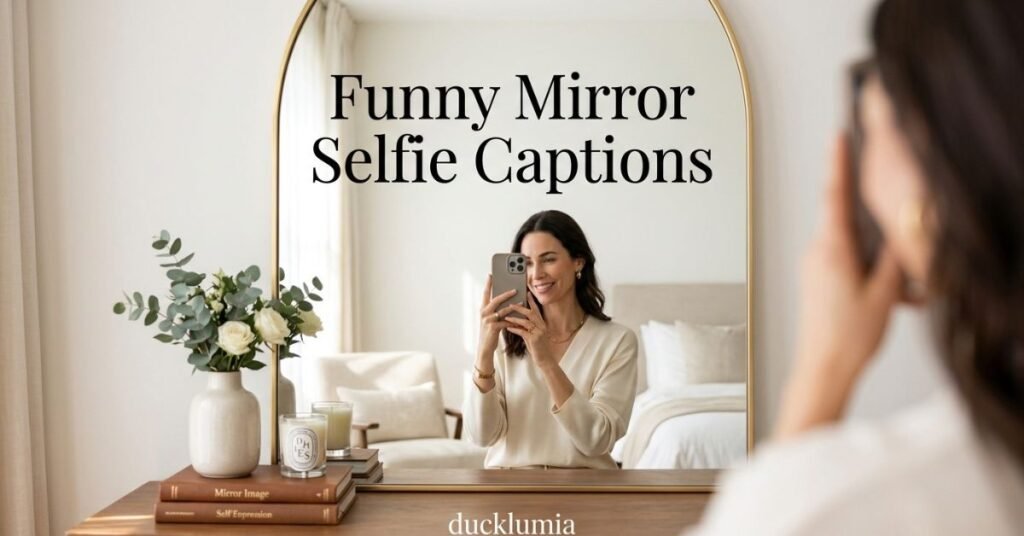 Funny Mirror Selfie Captions