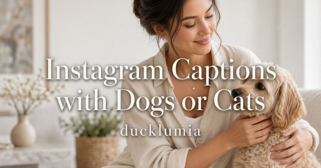 Instagram Captions with Dogs or Cats