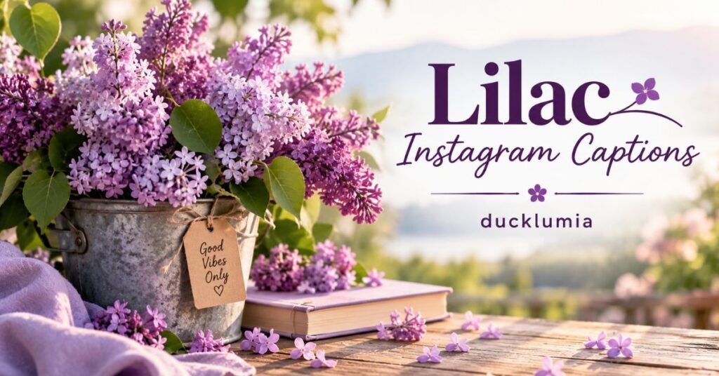 Lilac Instagram Captions