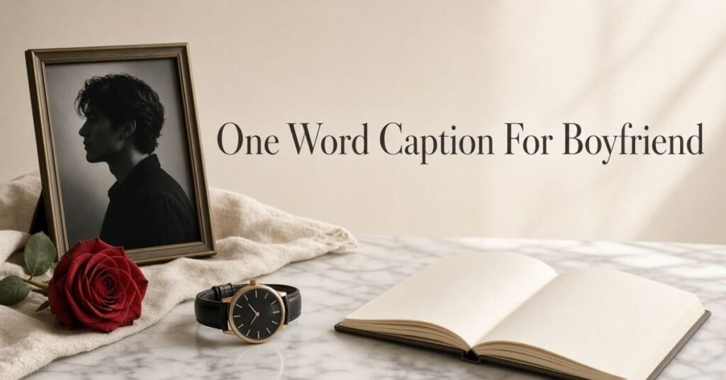 One Word Caption For Boyfriend