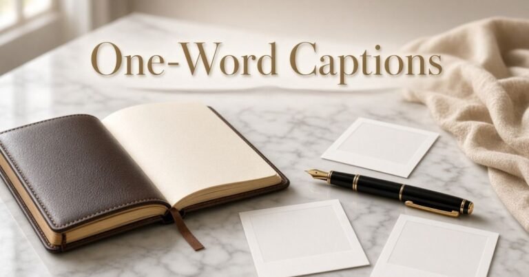 One-Word Captions