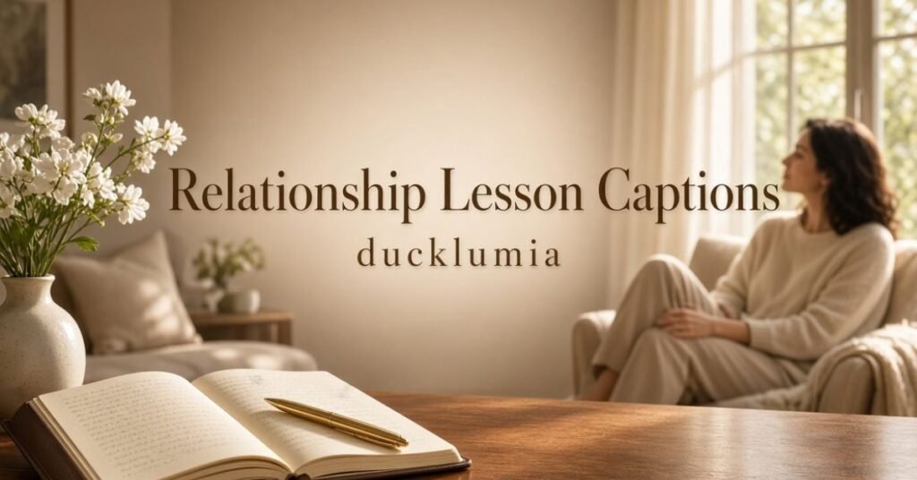 Relationship Lesson Captions