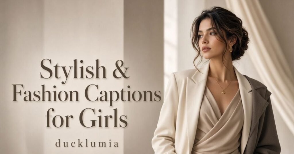 Stylish & Fashion Captions for Girls