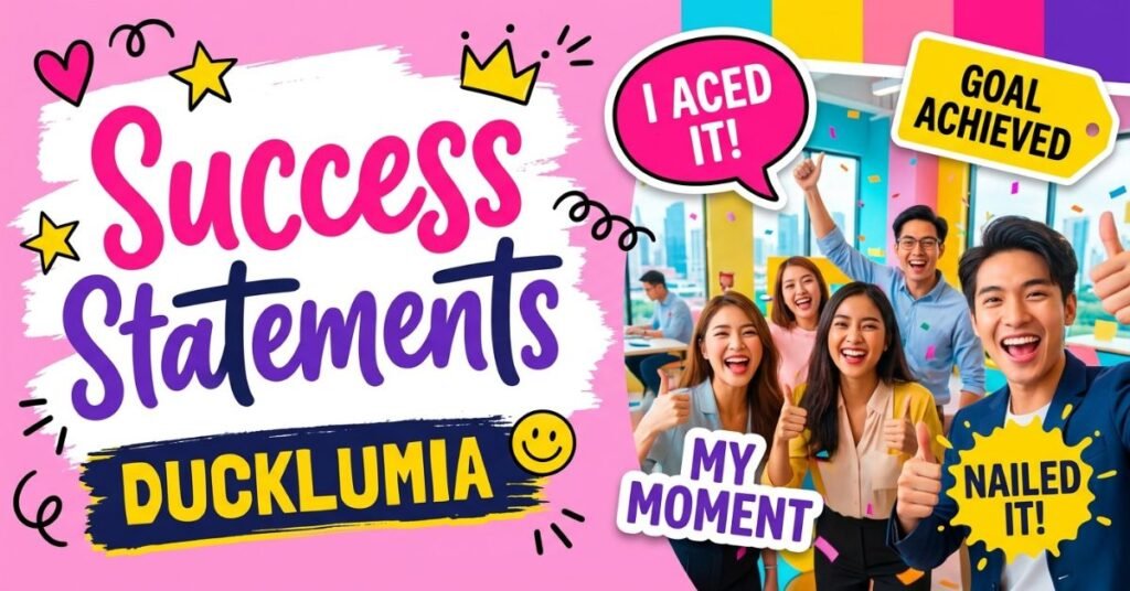Success Statements