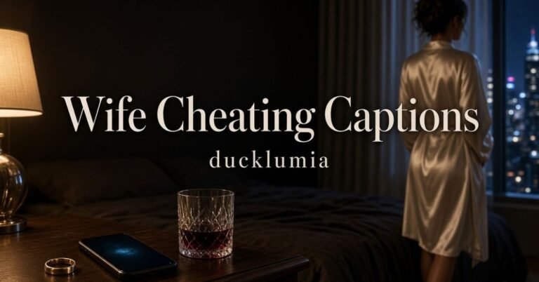 Wife Cheating Captions